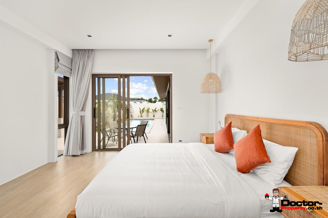 3 Bedroom Private Pool Villa in Bo Phut, Koh Samui – For Sale